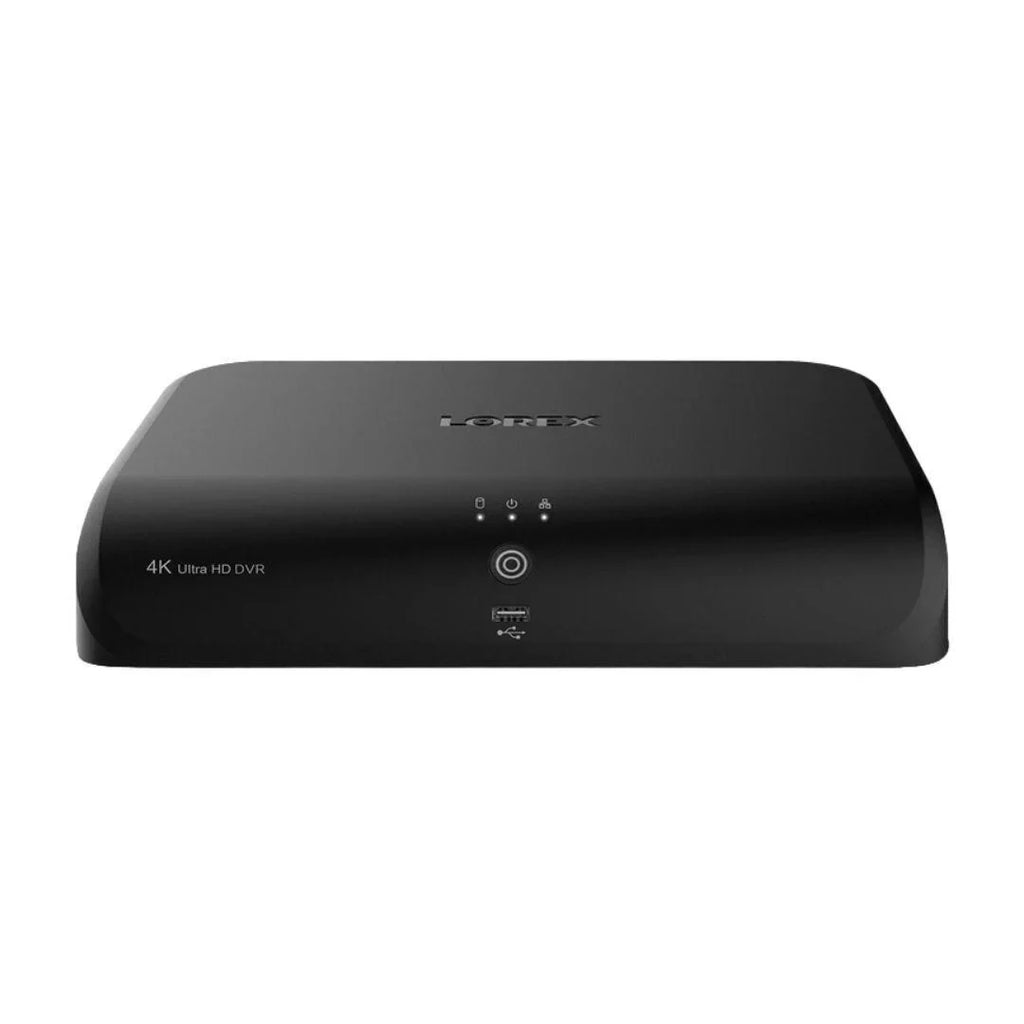 8 Wired Capable 2TB Wi-Fi Security and with Fusion 4 DVR Camera Bullet 4K 12 Cameras Lorex