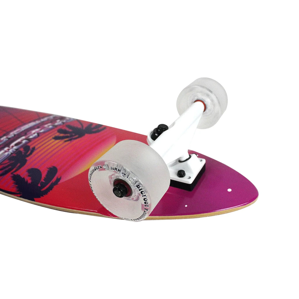 Complete Paradise Fish Swallow x 39.5" Tail Shape Longboard Retro 9.5"
