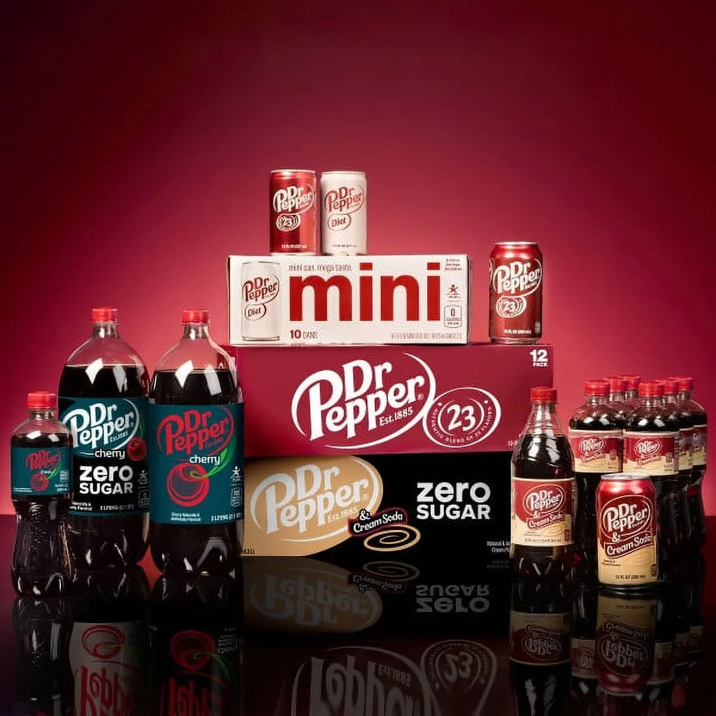Cans Pop, Zero Soda Pack 24 Dr oz, fl Sugar 12 Pepper