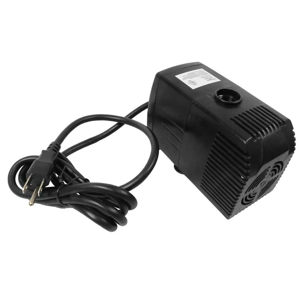 Pond Pump 3 Volts Heads with - Filter liquid Spray Heads and Electric 120 Sunnydaze