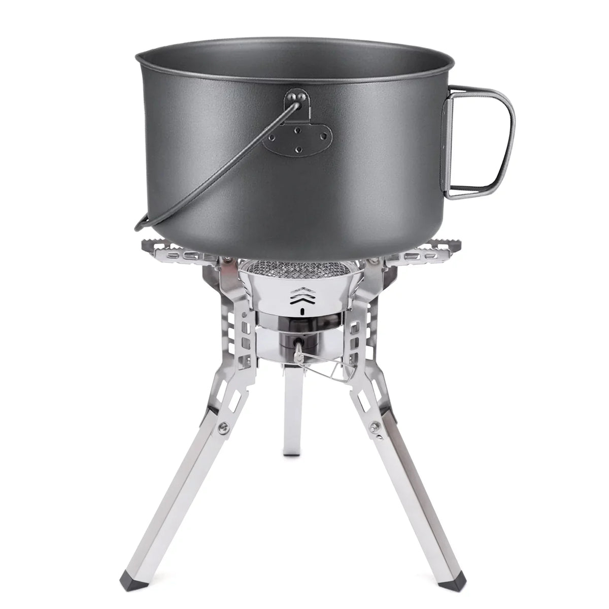 for Hiking Piezo Stove Ignition exterior Small with Camping Barbecue Portable Travel Backpack Burner Stoves Cooking Miumaeov Camping