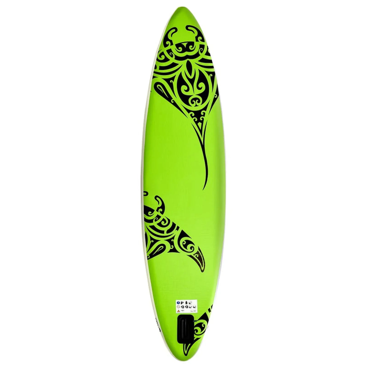 MABOTO Set Paddleboard Inflatable 126"x29.9"x5.9" Green
