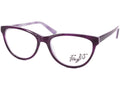 Molly with Eyeglasses Colllection CSD Women Frame Foxy Spring Handmade Hinge design Acetate Purple for