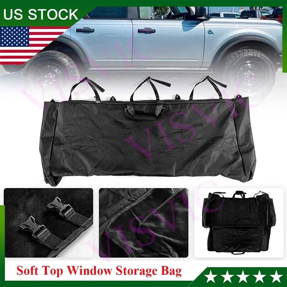 Soft SHIPPING Top Bag Bronco FAST Storage 2021-2023 Window Accessories For