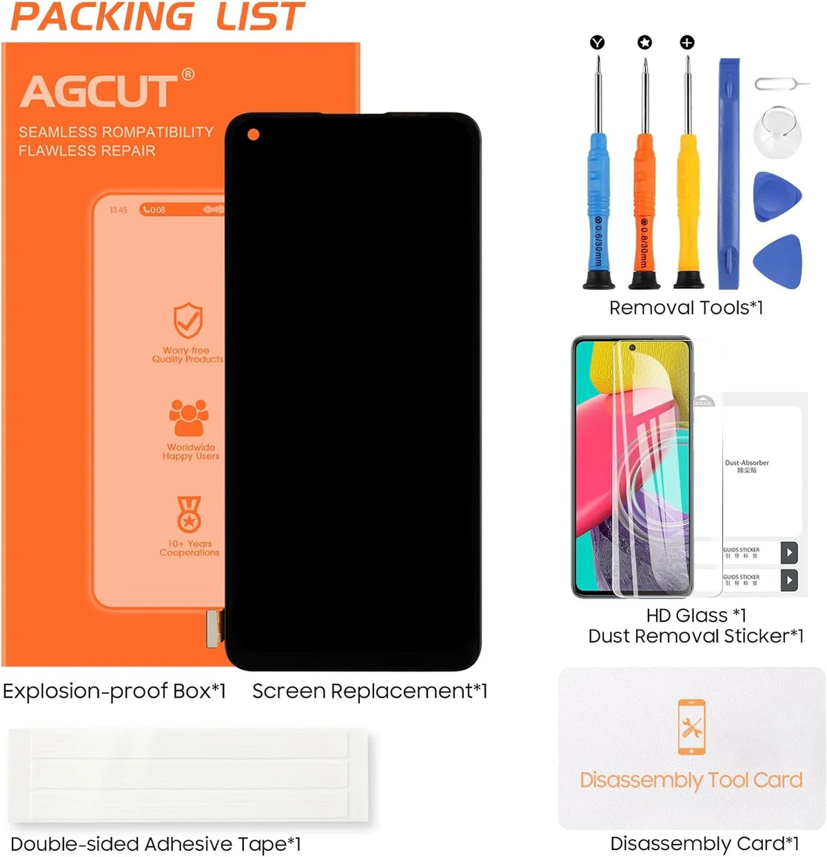 (Support Display KB2000 Fingerprint) Oneplus KB2003 8T Replacement 5G Screen OLED KB2005 Repair 8T+ Part for Screen KB2001 LCD Assembly Digitizer Touch
