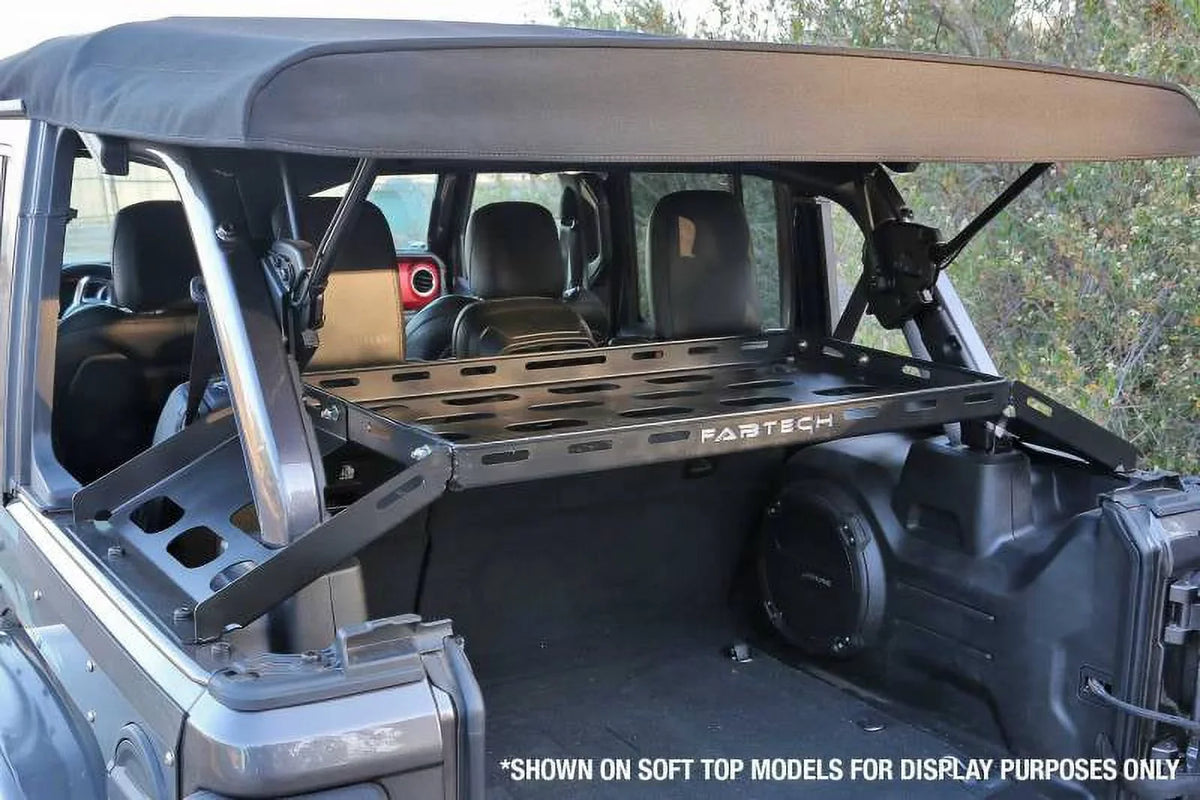 JL FTS24211 2018 Rack Cargo Fits Wrangler Fabtech Jeep Interior