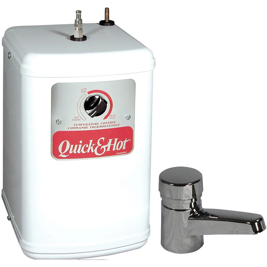 liquid Chrome with H510-U-CH Waste King Hot Tank, Faucet H-510-U-CH