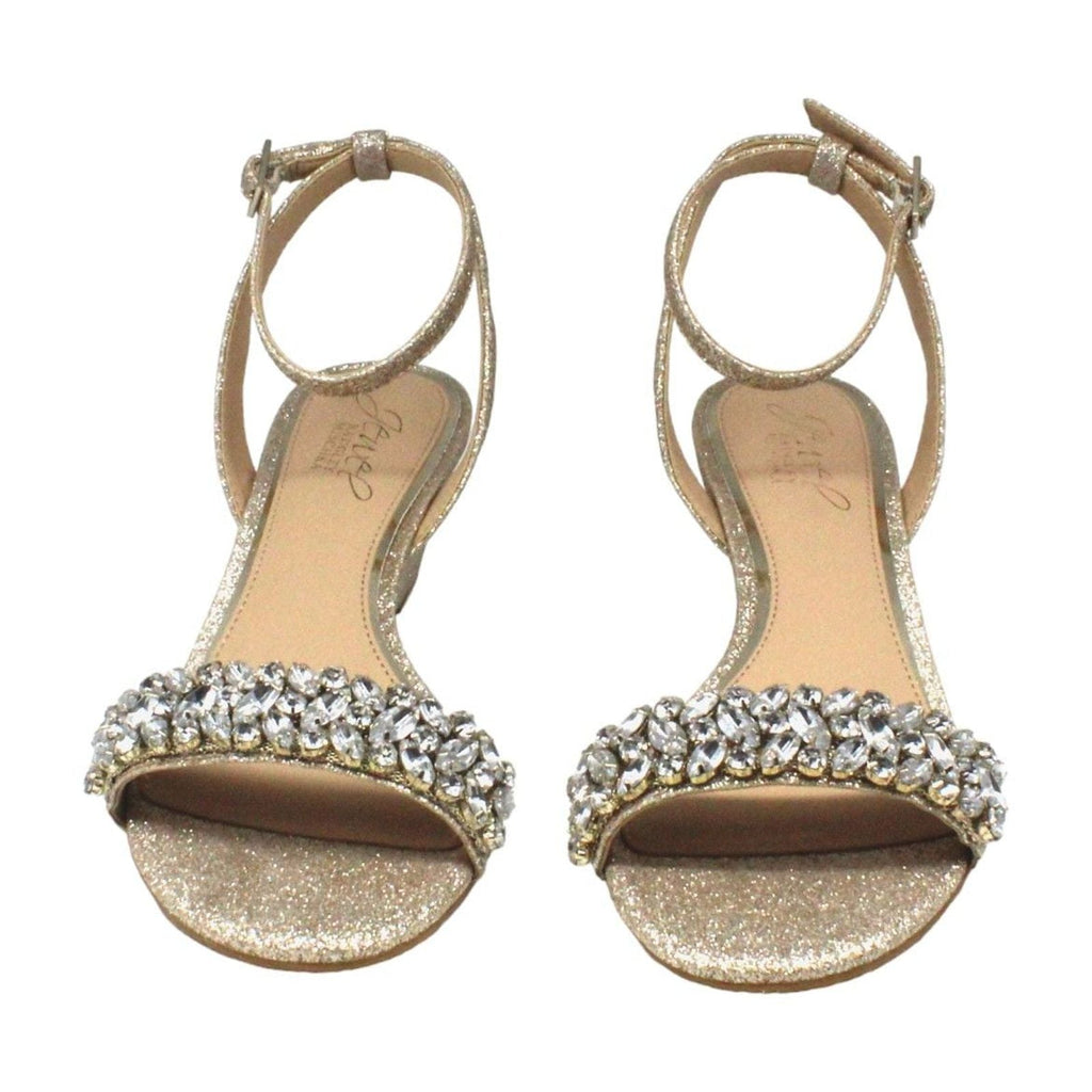 Evening Mischka US) Bellevue Wedge(dimension Badgley 6 Jewel