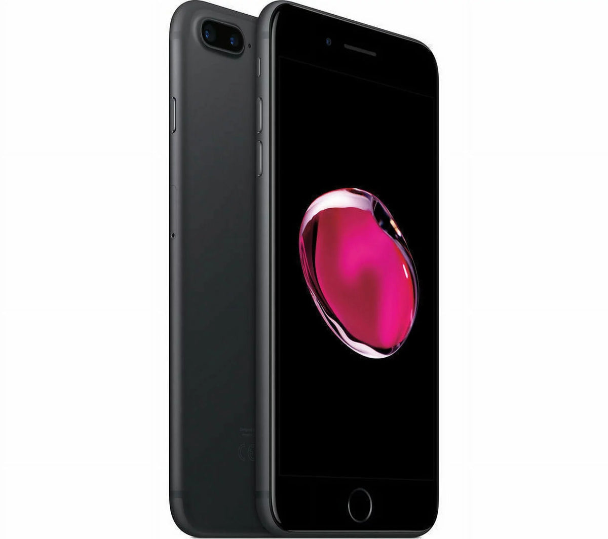 Carrier - Black iPhone 32GB Pre-Owned - Unlocked 7 New) Matte Plus (Like